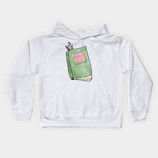 floral book Kids Hoodie